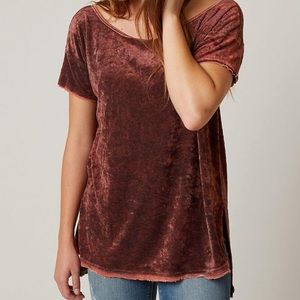 We the Free Doran Washed Velvet Tee